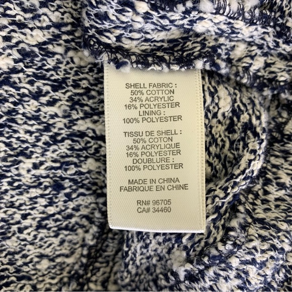 Rebecca Taylor Frayed Edge Cropped Tweed Jacket - Size 8 - Picture 15 of 16